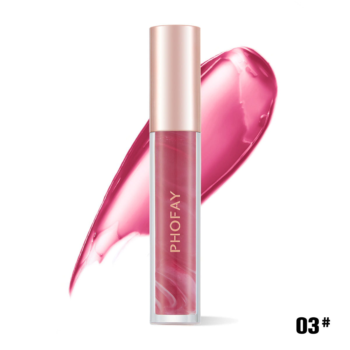 Rose Blooming Hydrating Lip Gloss - Moisturizing Lip Care