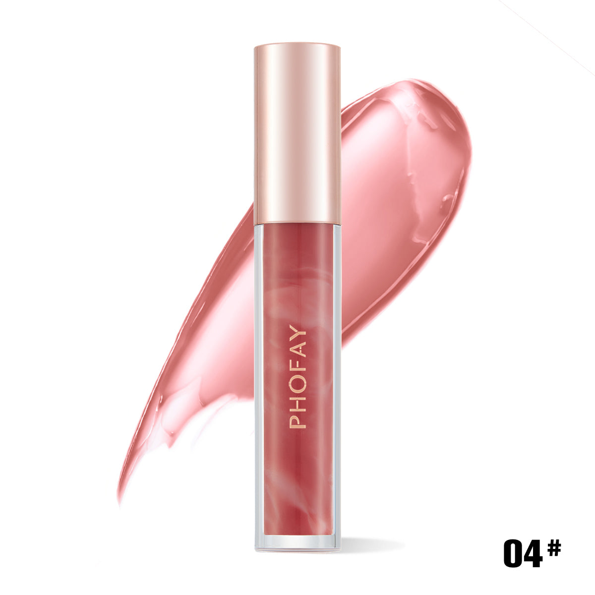 Rose Blooming Hydrating Lip Gloss - Moisturizing Lip Care