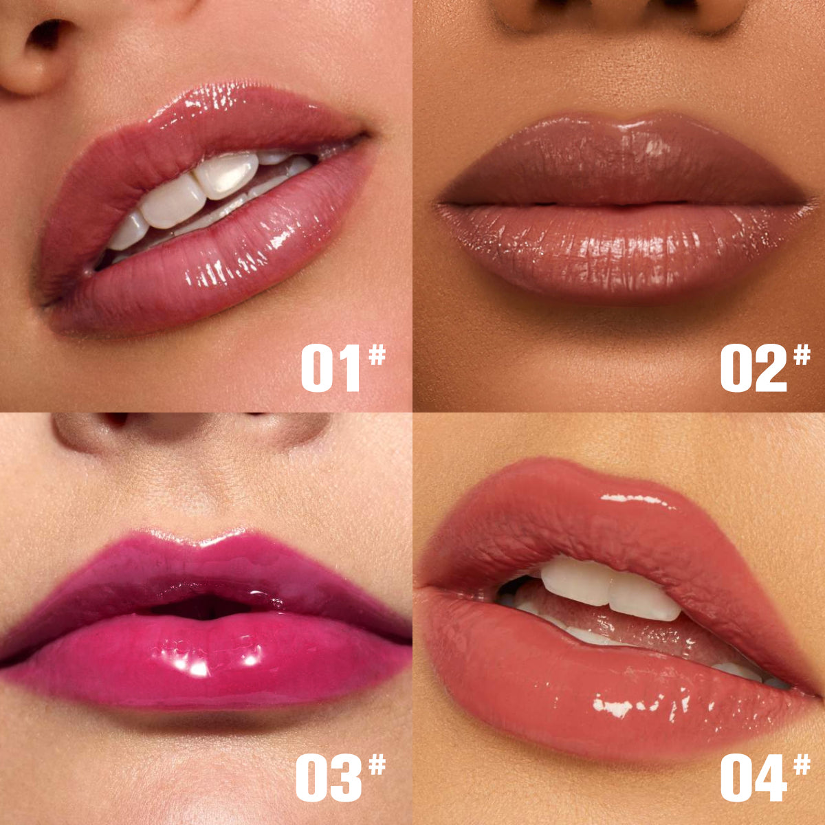 Rose Blooming Hydrating Lip Gloss - Moisturizing Lip Care