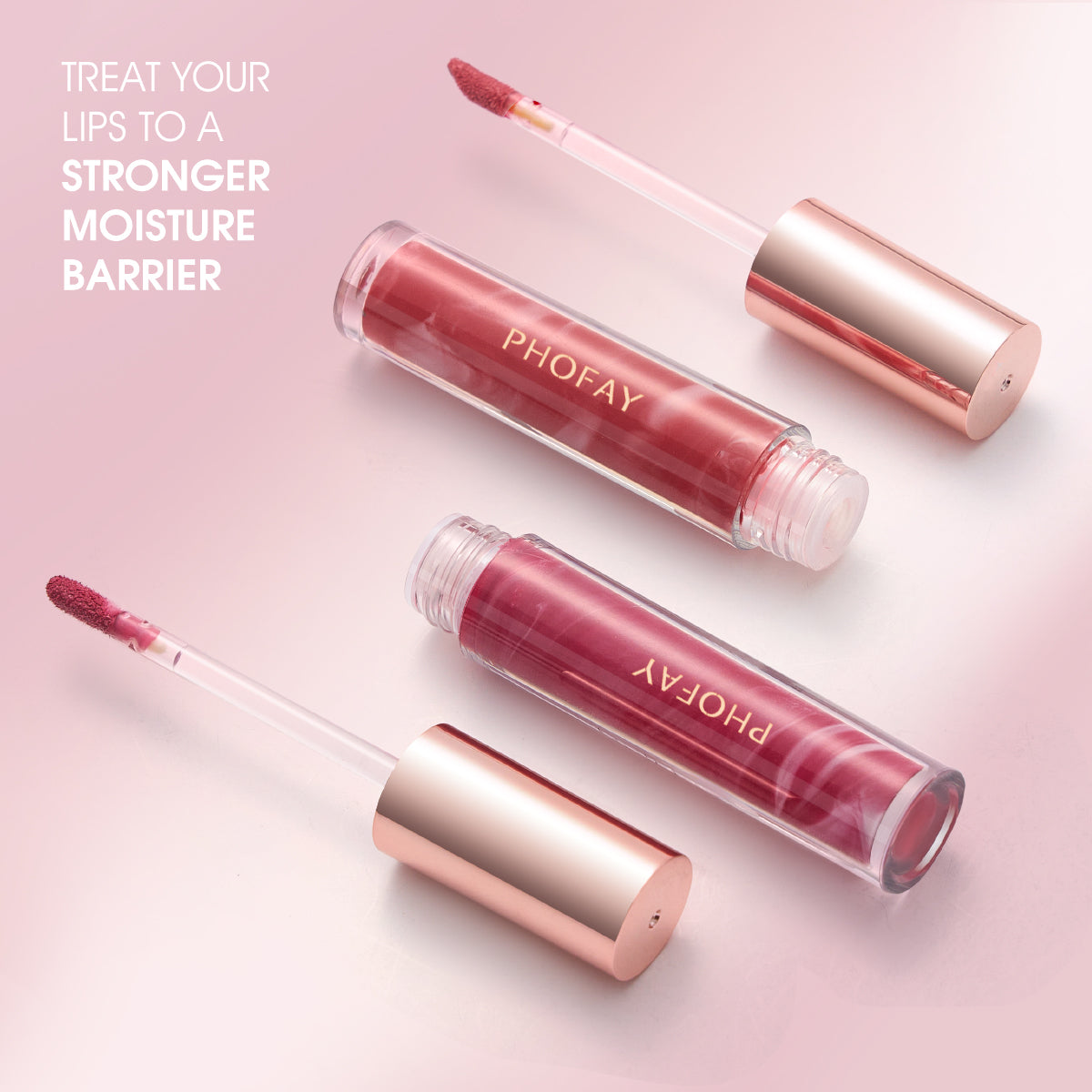 Rose Blooming Hydrating Lip Gloss - Moisturizing Lip Care