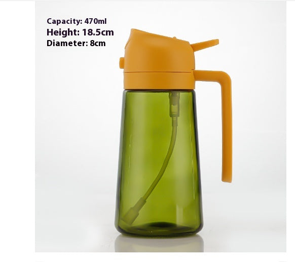 Two-in-One Oil Spray Dispenser for Kitchen & Barbecue - Capacity Options