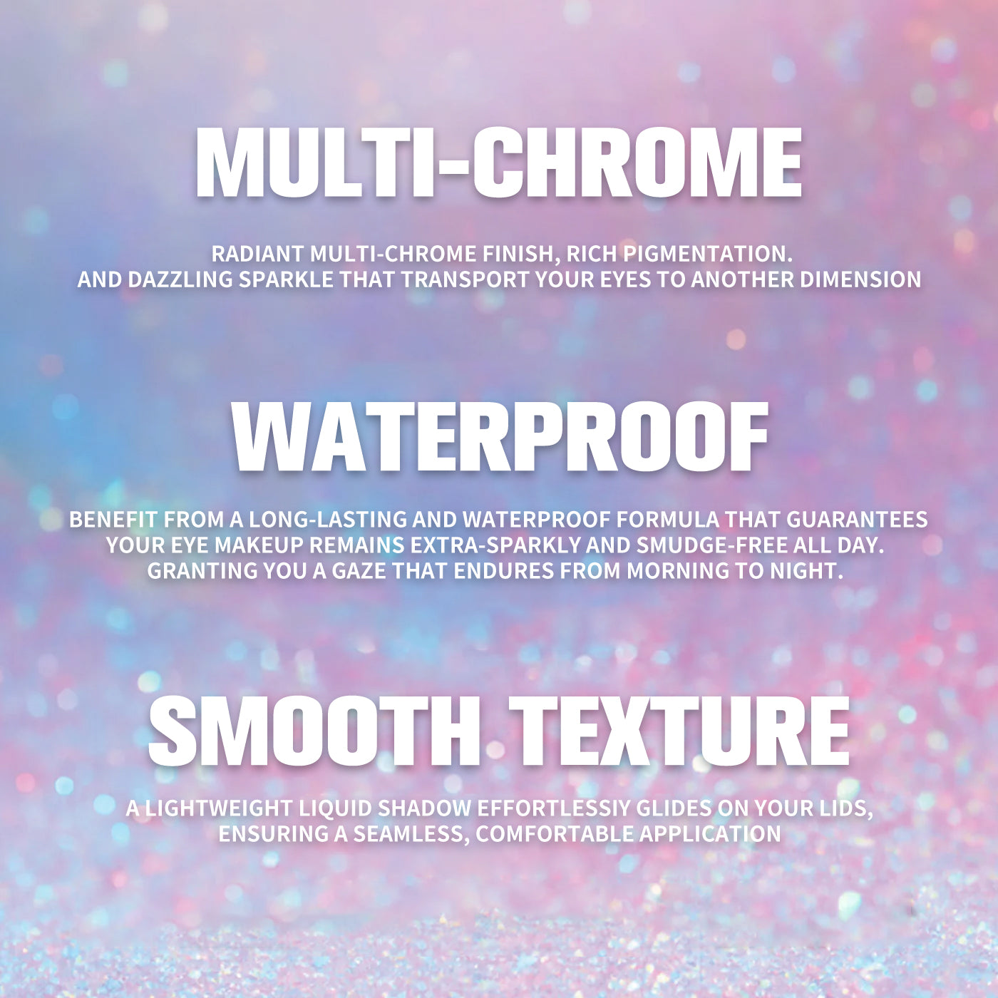 Chameleon Multichrome Eyeshadow Bundle - Waterproof Long-Lasting Makeup