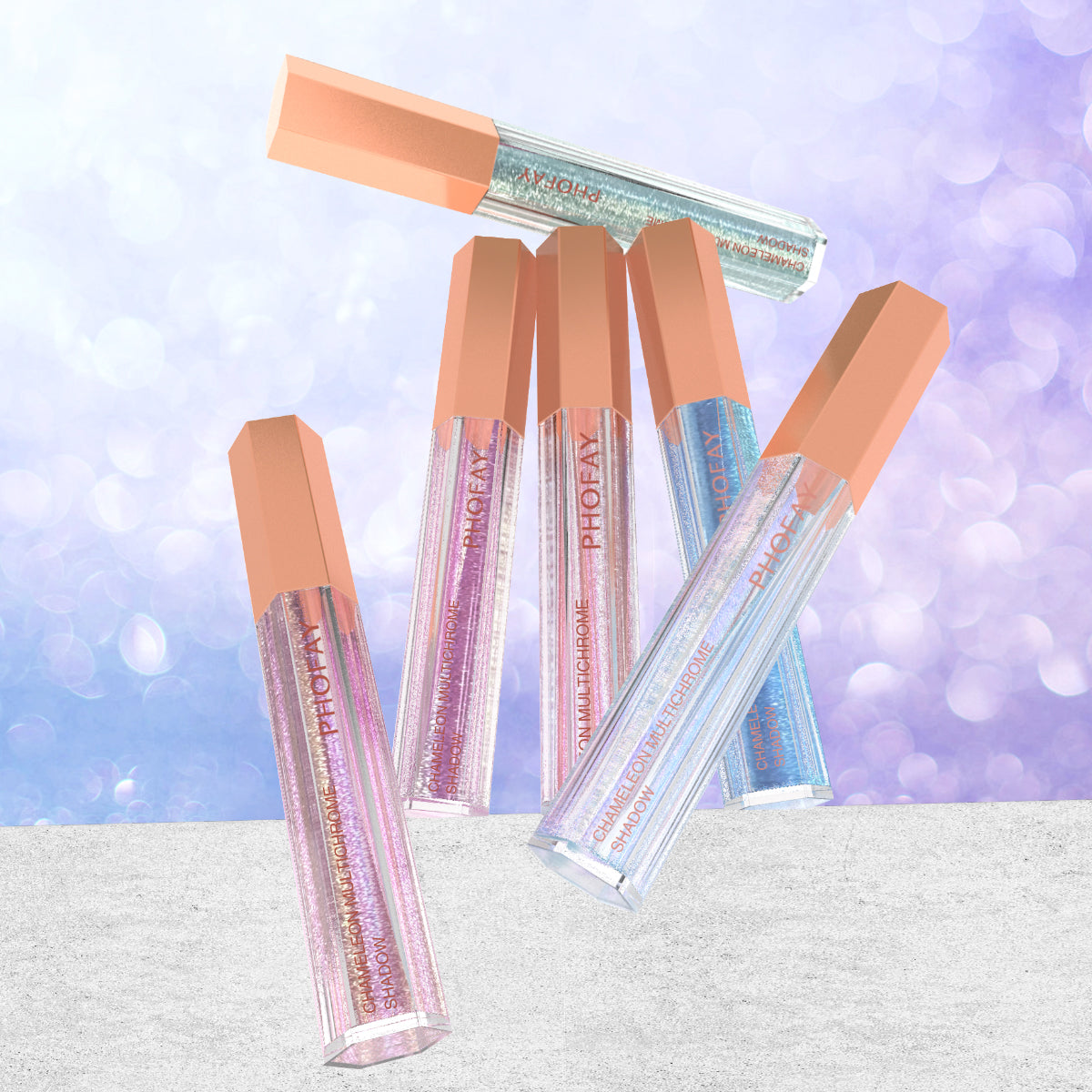 Chameleon Multichrome Eyeshadow Bundle - Waterproof Long-Lasting Makeup