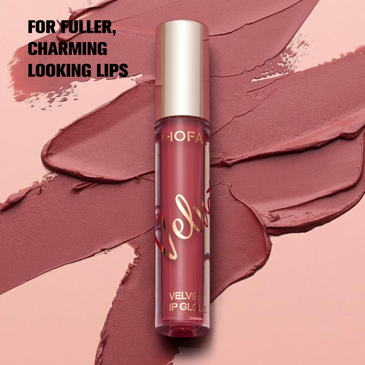 Velvet Matte Liquid Lipstick - Weightless Smooth Long-Lasting Lip Color
