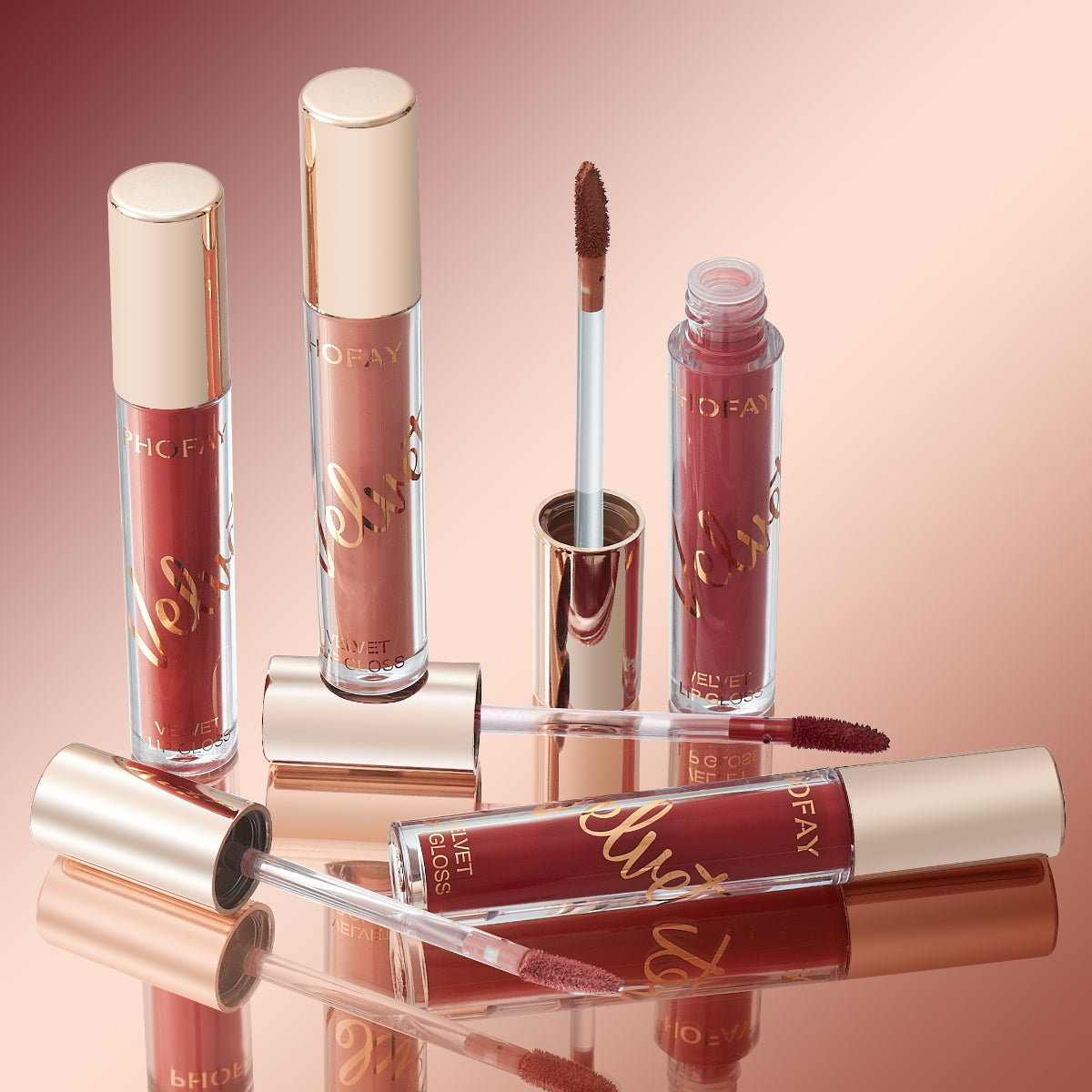 Velvet Matte Liquid Lipstick - Weightless Smooth Long-Lasting Lip Color