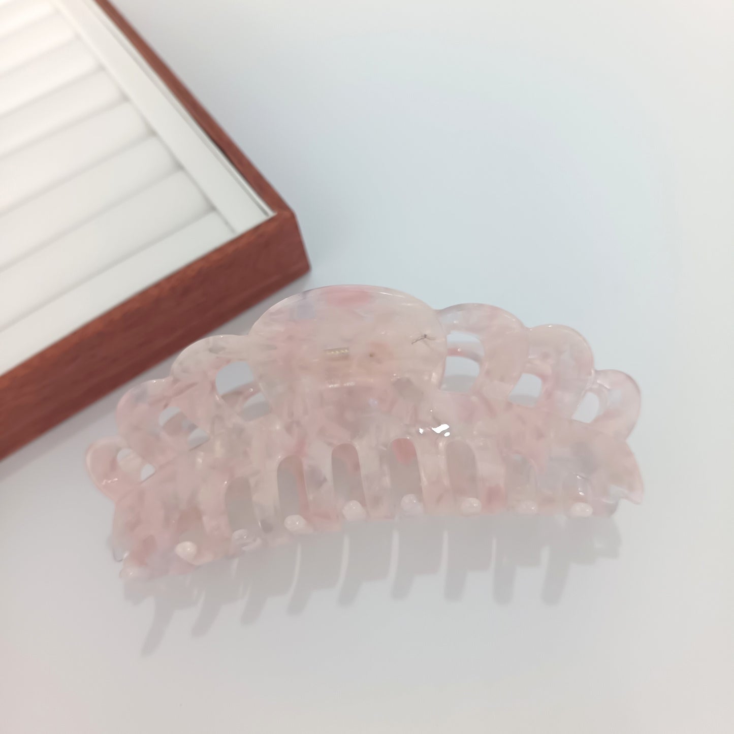 Oversized Crown Hair Barrettes - Handmade Acetate Hair Clips for Women