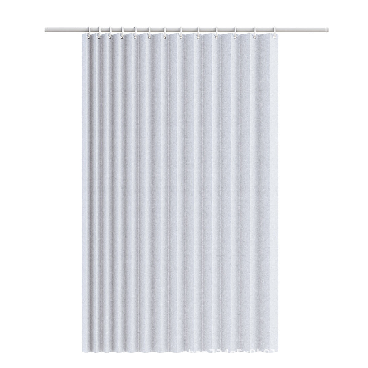 Folding Room Divider Curtain for Home & Garden, Solid Color, Adjustable Size