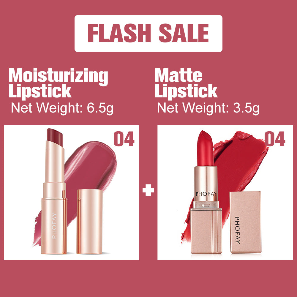 Hydrating and Long-Lasting Matte Lipstick Collection