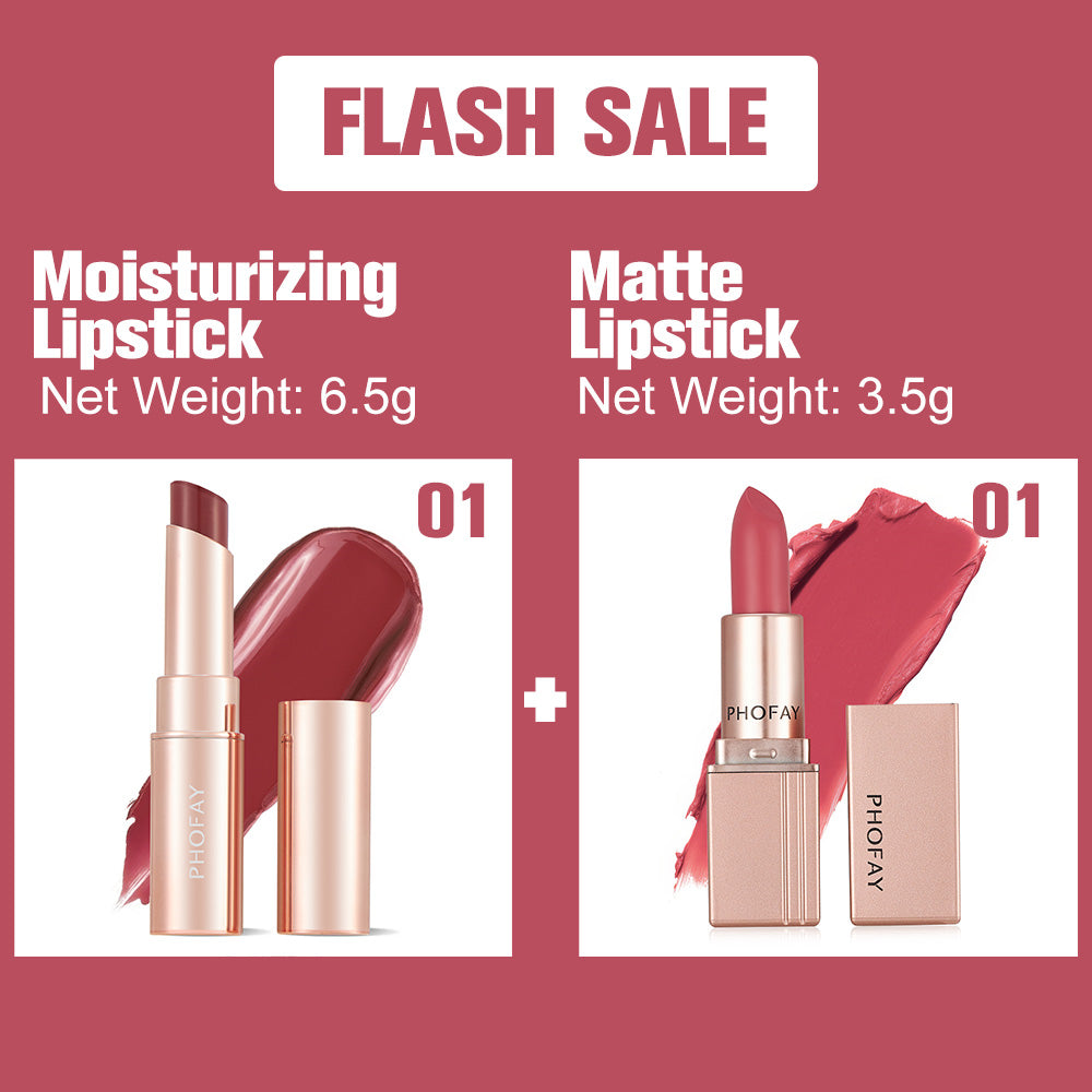 Hydrating and Long-Lasting Matte Lipstick Collection