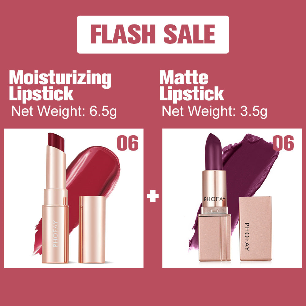 Hydrating and Long-Lasting Matte Lipstick Collection