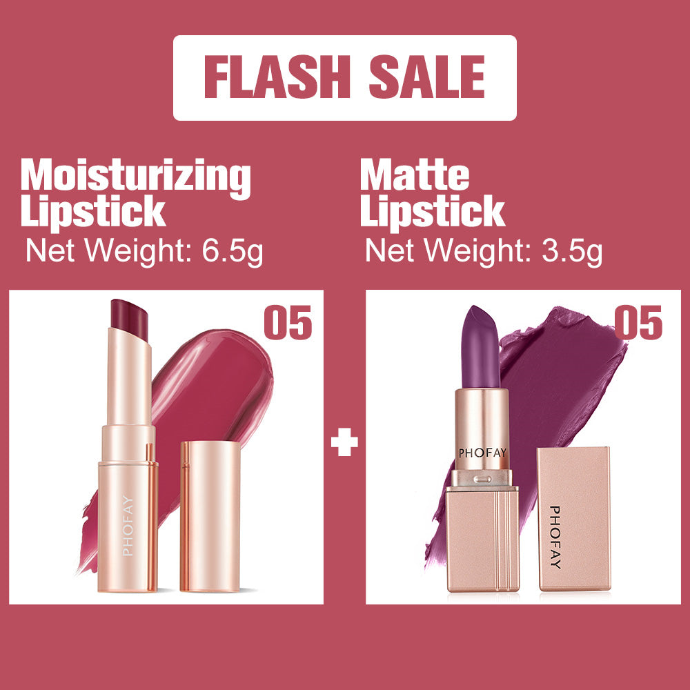 Hydrating and Long-Lasting Matte Lipstick Collection