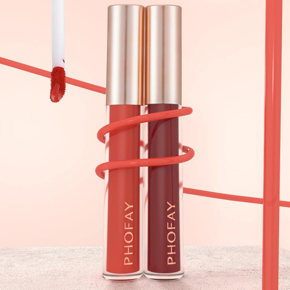 Moisturizing Non-Sticky Lip Gloss - Smooth High-Shine Formula