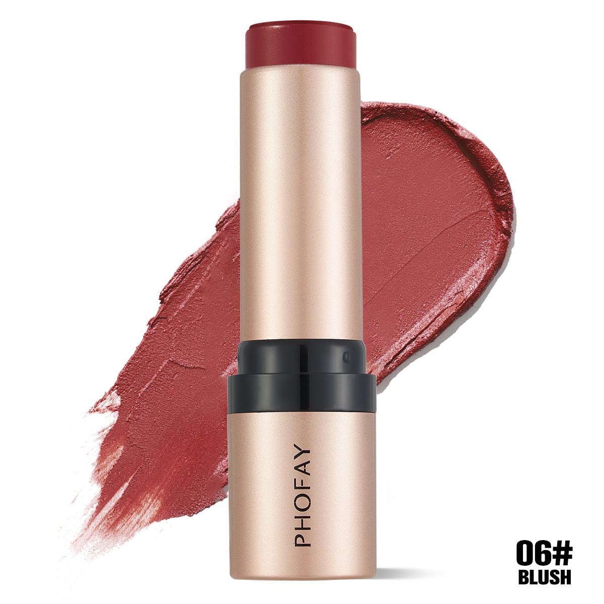 Cream Contour Stick with Built-in Blending Brush - Sculpting Face Makeup