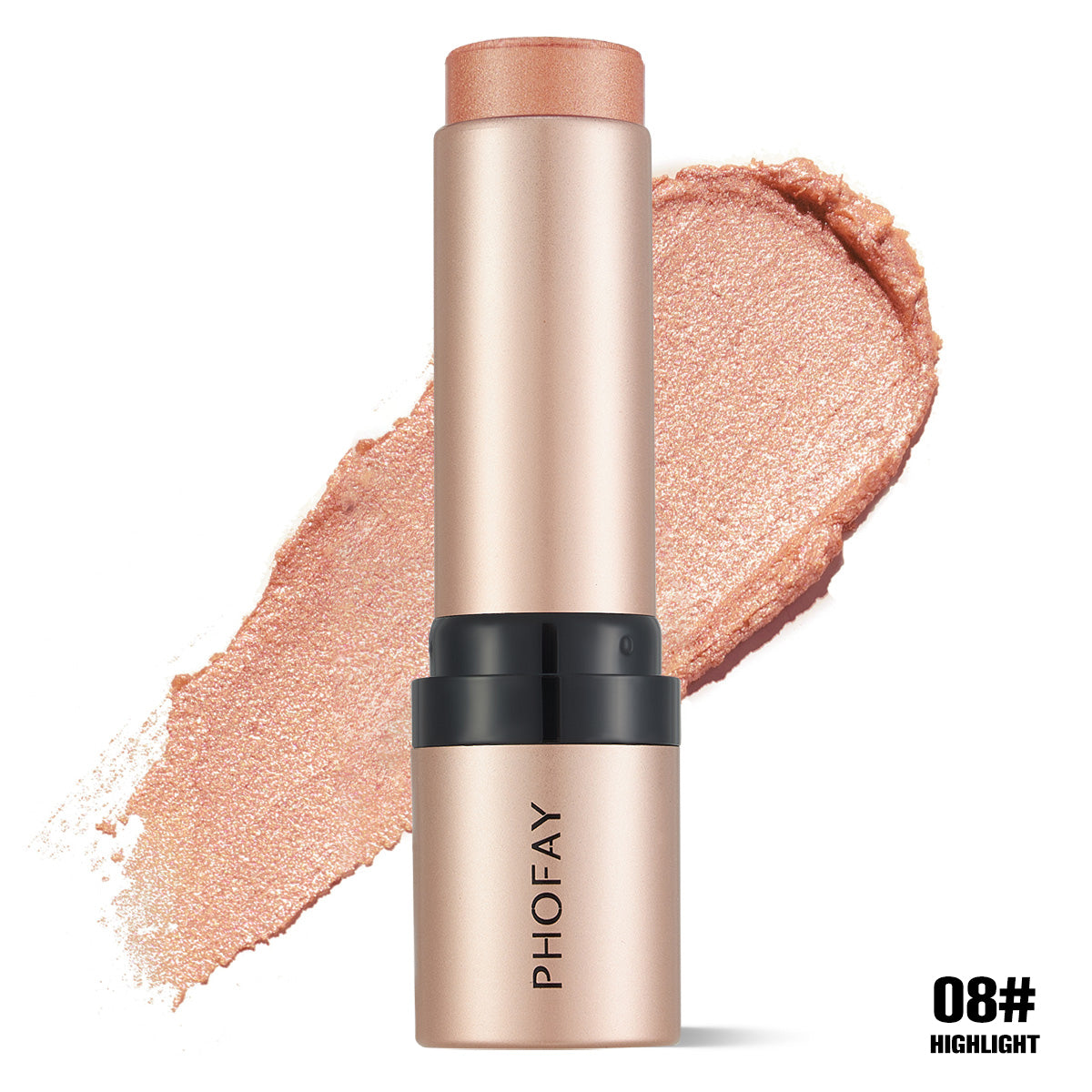 Cream Contour Stick with Built-in Blending Brush - Sculpting Face Makeup