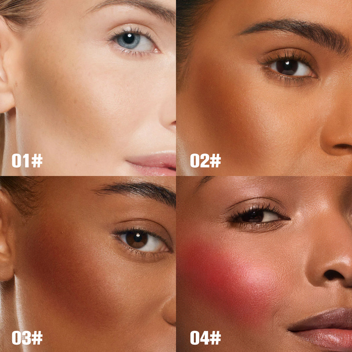 Cream Contour Stick with Built-in Blending Brush - Sculpting Face Makeup
