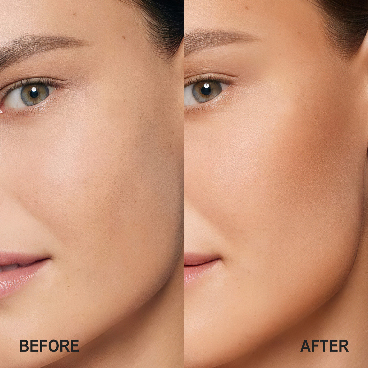Cream Contour Stick with Built-in Blending Brush - Sculpting Face Makeup