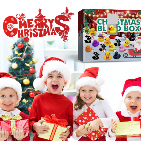 Christmas Rubber Duck Advent Calendar - 24 Surprise Toys