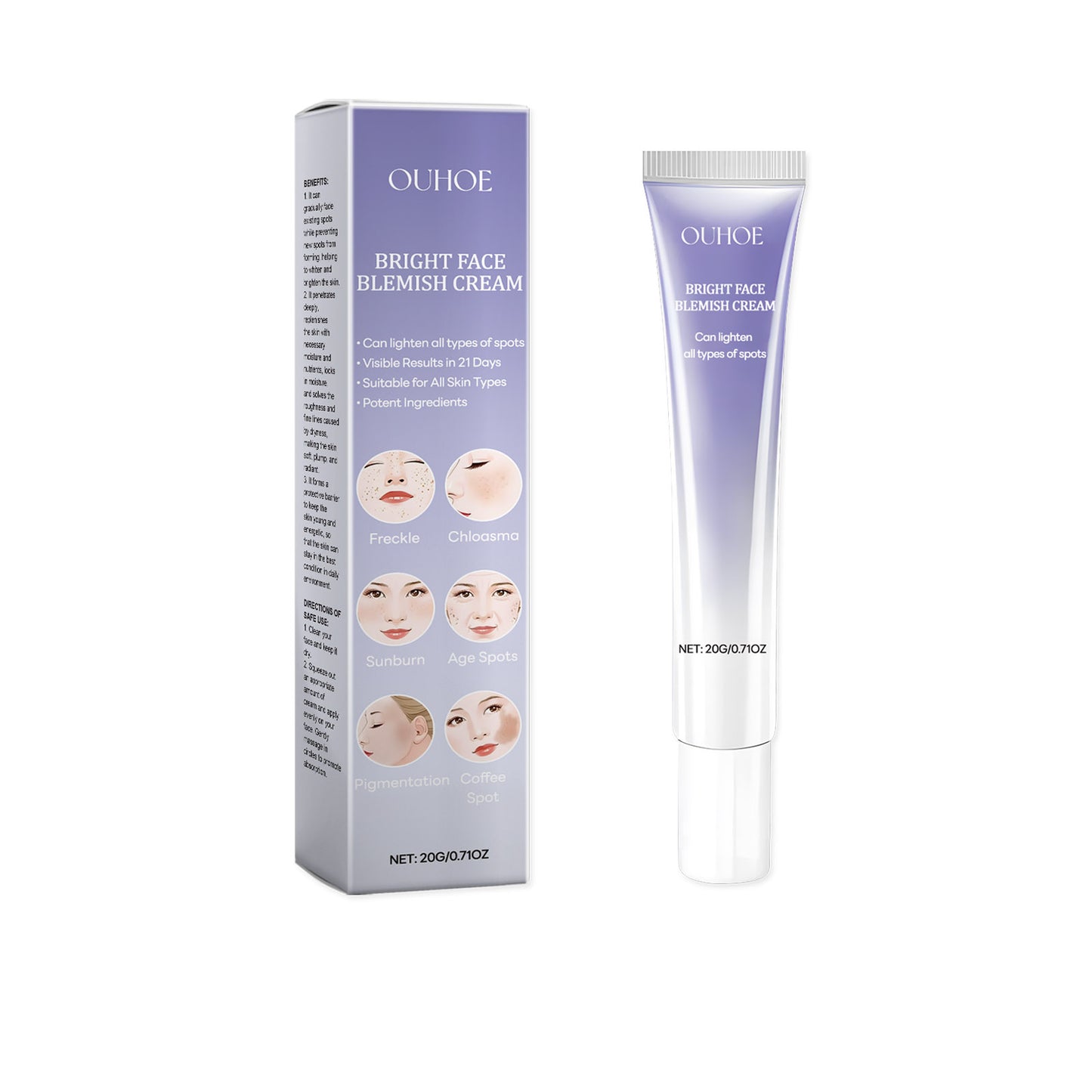 Facial Dark Spot Remover Cream - Nourishing & Hydrating Skin Care