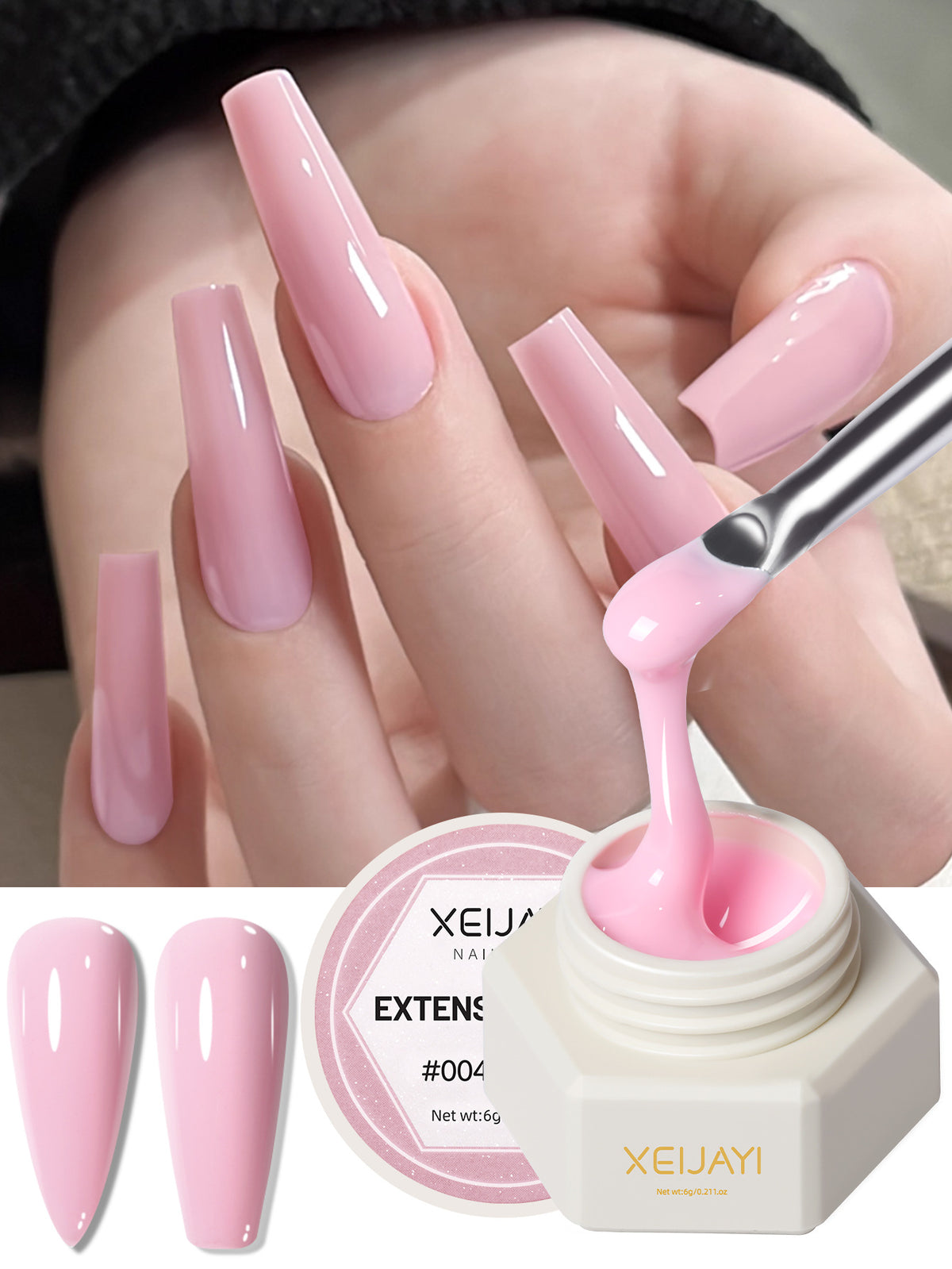 Canned Nail Extension Gel Solid Sculpting Nail Art Kit - Multiple Specifications