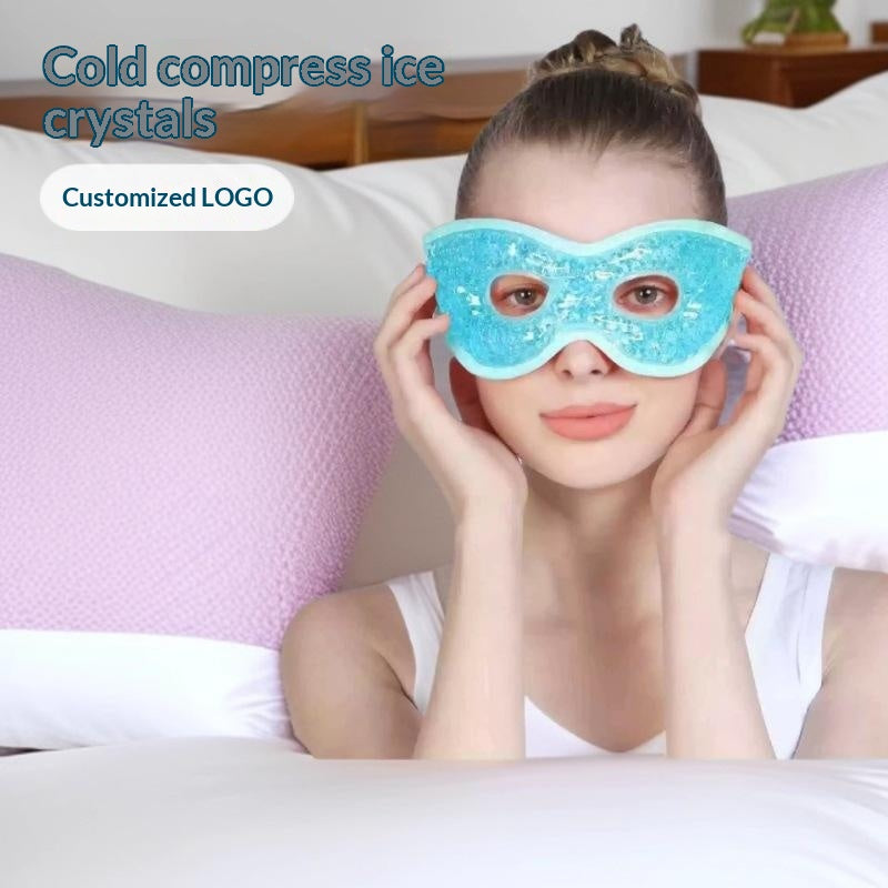 Cooling Eye Mask for Cold and Hot Therapy - Multiple Colors & Bead Options