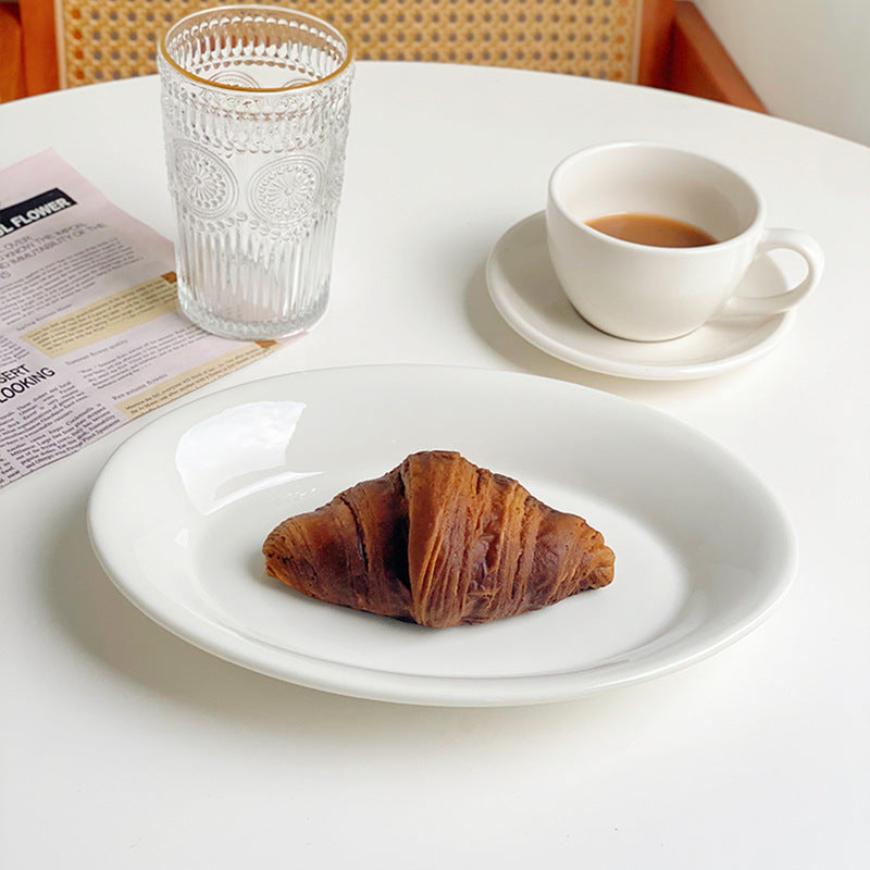 Ceramic Dinner Plates - Assorted Styles, Modern Minimalist Design