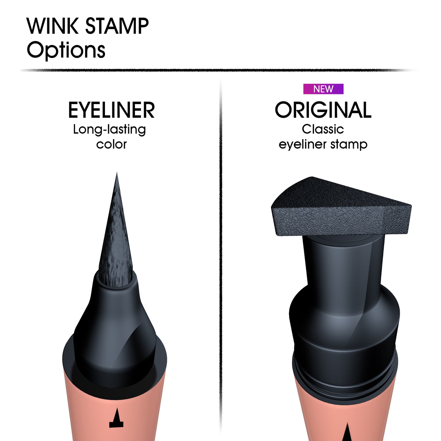 Double-Ended Liquid Eyeliner Stamp - Waterproof & Smudge-Proof Pen