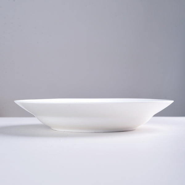9.5-Inch Pure White Dinner Plate Set - 6 Pieces
