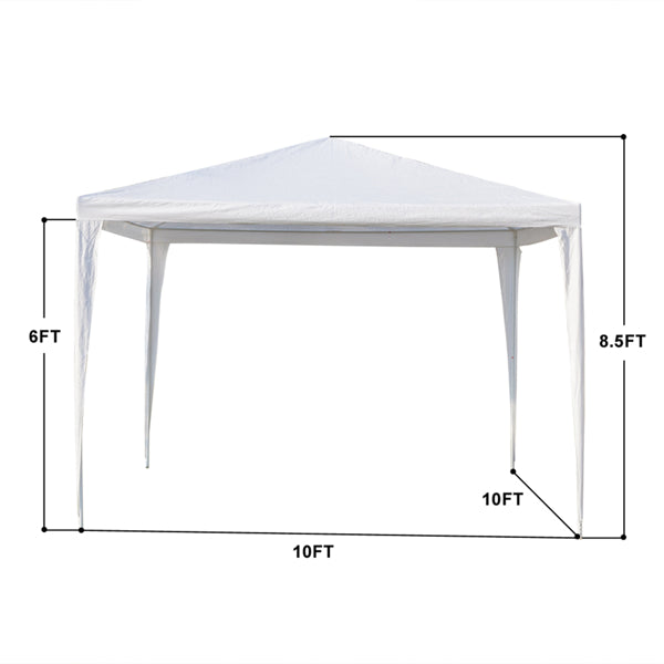 3x3m Waterproof Outdoor Party Tent with Spiral Tube Frame