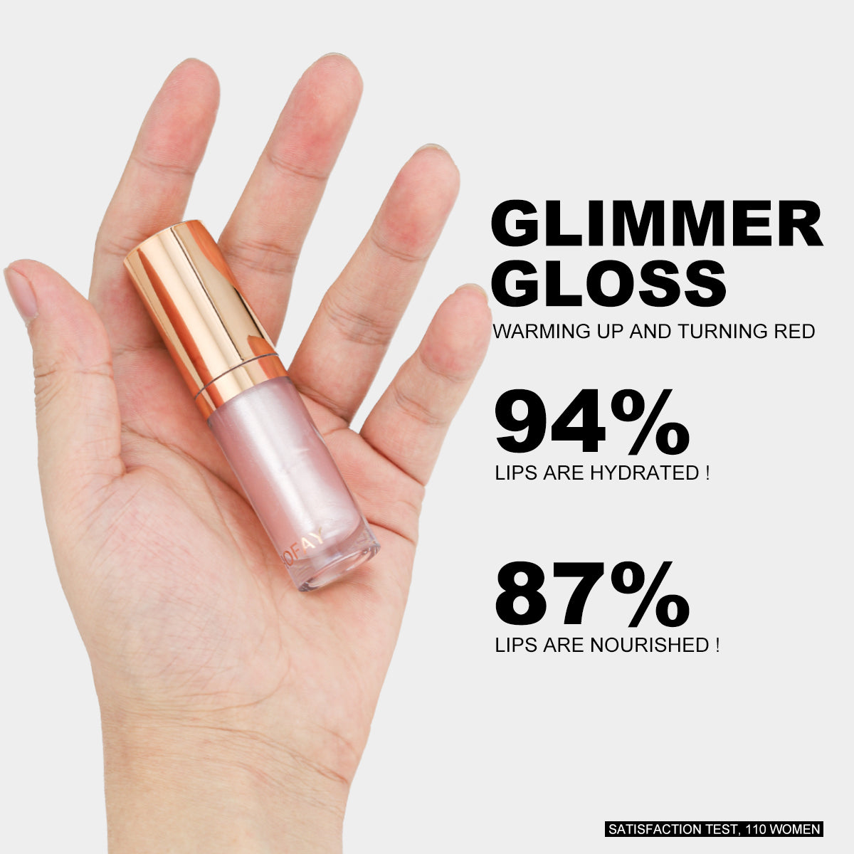 Moisturizing Lip Oil - Non-Sticky Hydrating Lip Gloss Treatment