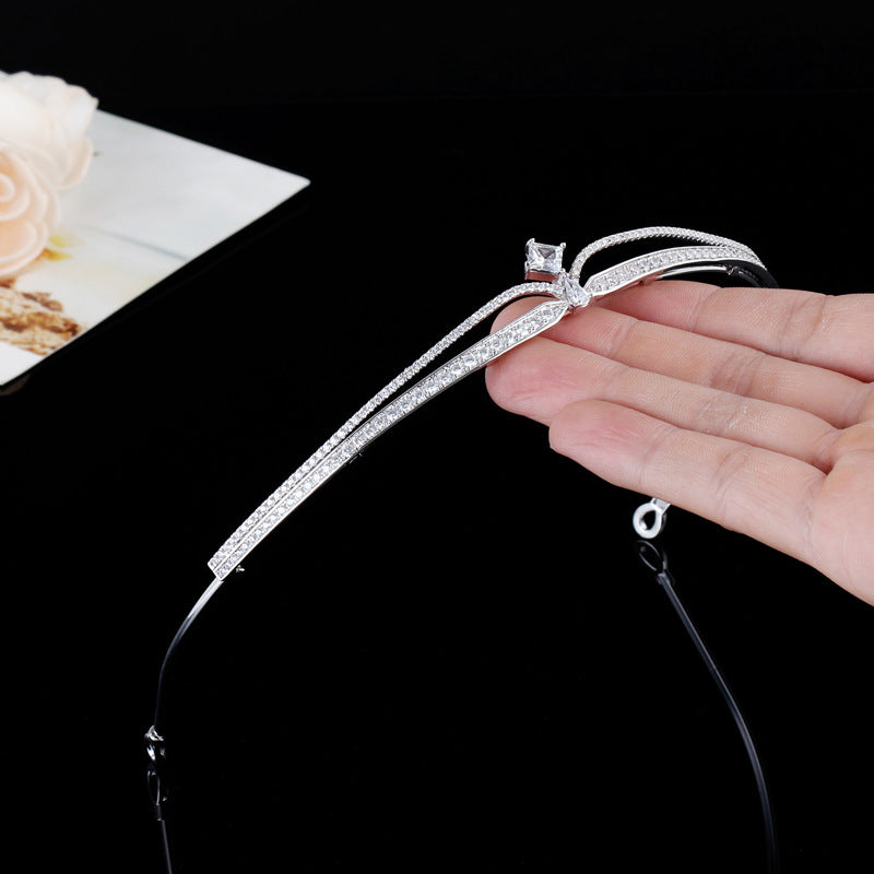 Women's Princess Crown Hairpin - Silver