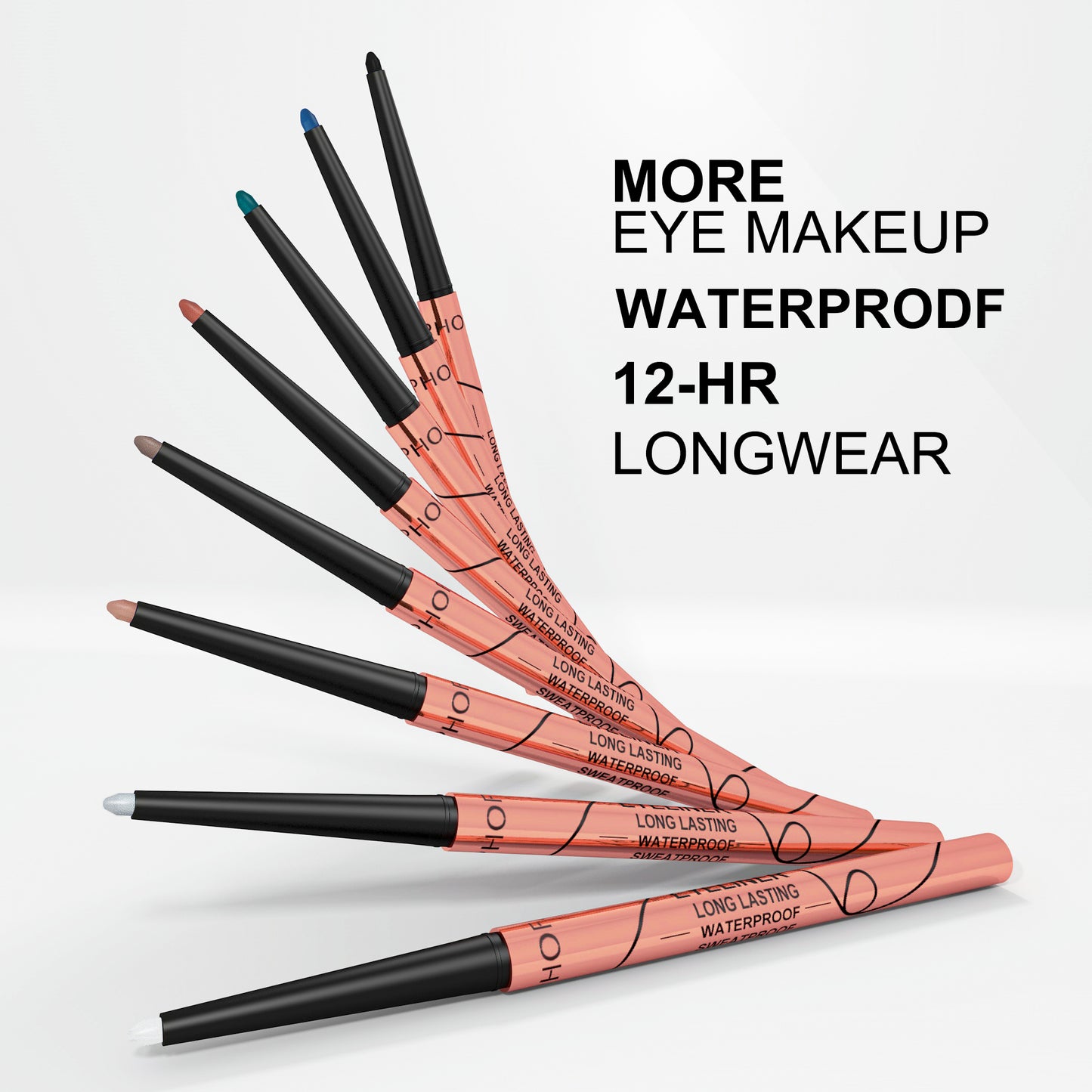 Waterproof Matte Colorful Eyeliner - Long-Lasting Precision Makeup