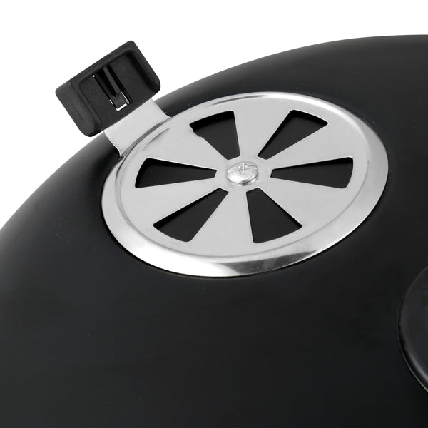 Portable Charcoal Grill Smoker - 80x41x48cm