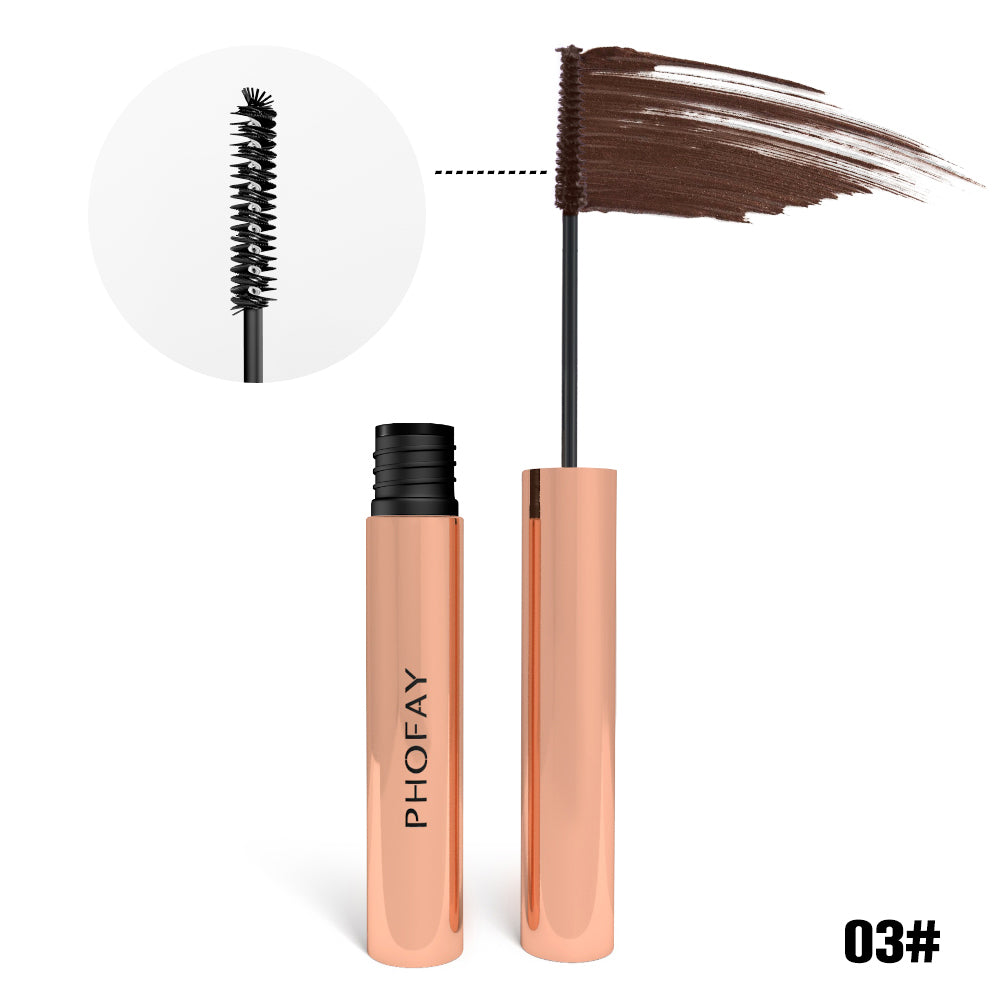 Waterproof Colorful Mascara - Lengthening and Volumizing Lash Makeup
