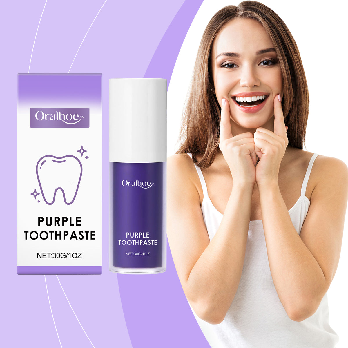 Purple Whitening Toothpaste - 30g