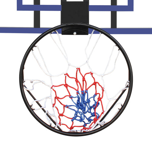 Wall-Mounted Basketball Hoop - 45x29 Inches, Shatterproof Back