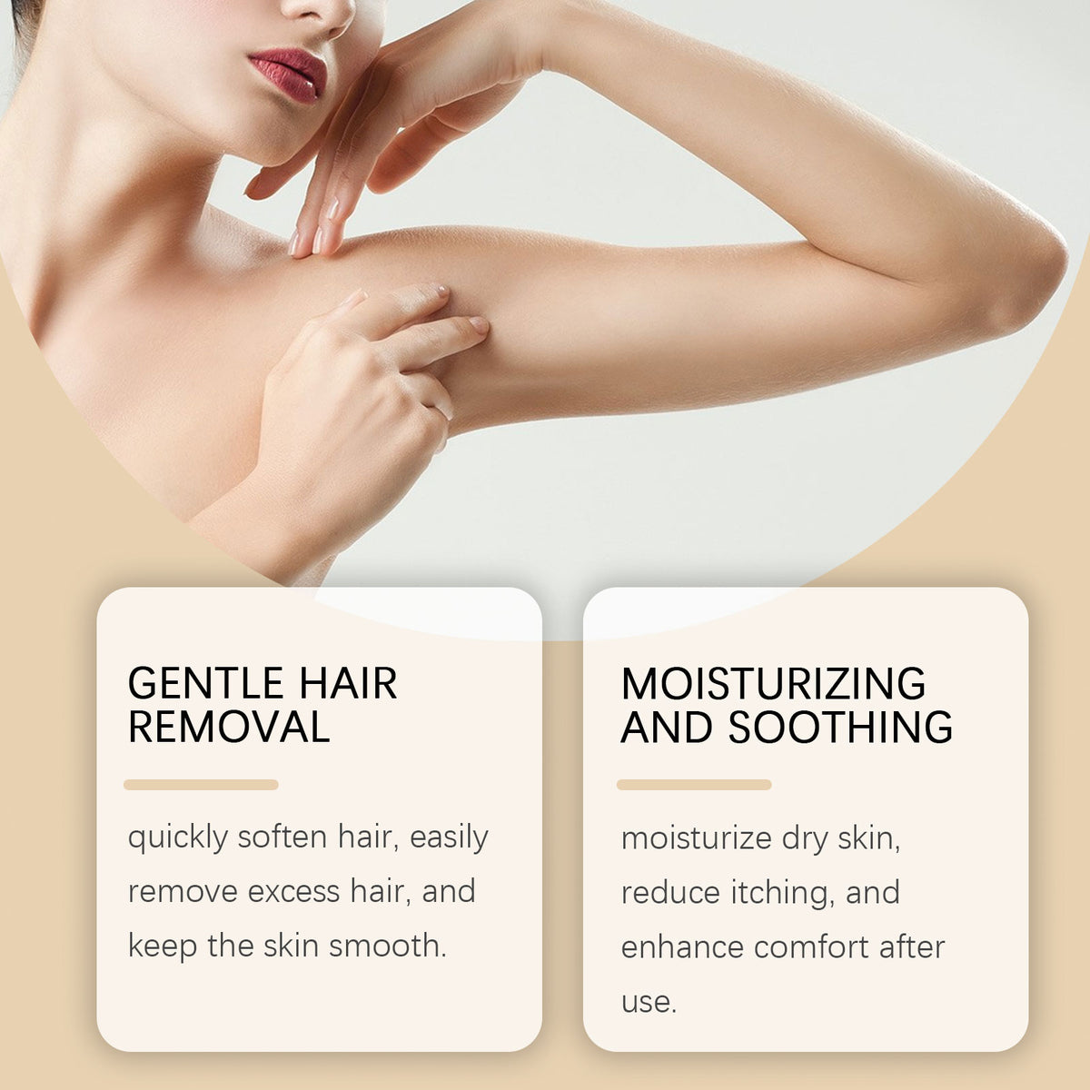 Moisturizing Hair Removal Cream - 100g