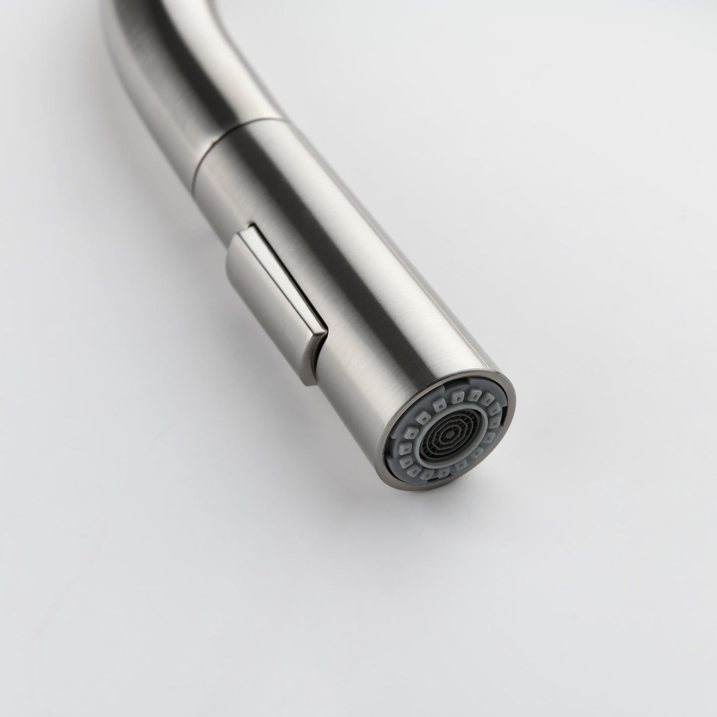 Stainless Steel Kitchen Faucet with Pull-Down Sprayer