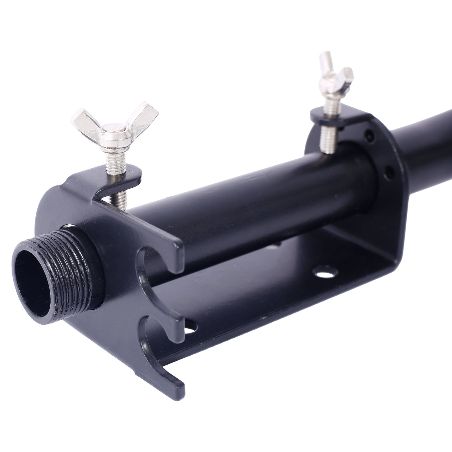 Wall Mount Swivel Garden Hose Reel with Quick Connectors, 82 Ft Black