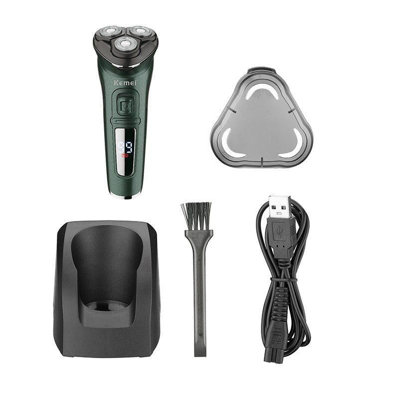 USB Rechargeable Rotary Electric Shaver