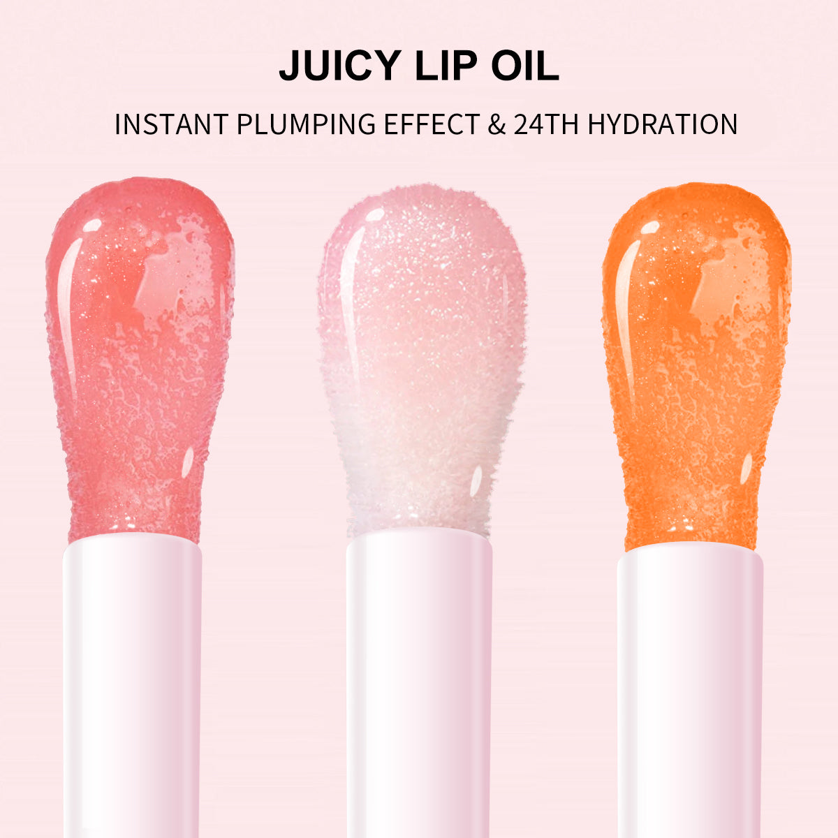 Hydrating Juicy Lip Oil Set - 8 Piece Moisturizing Lip Gloss Collection