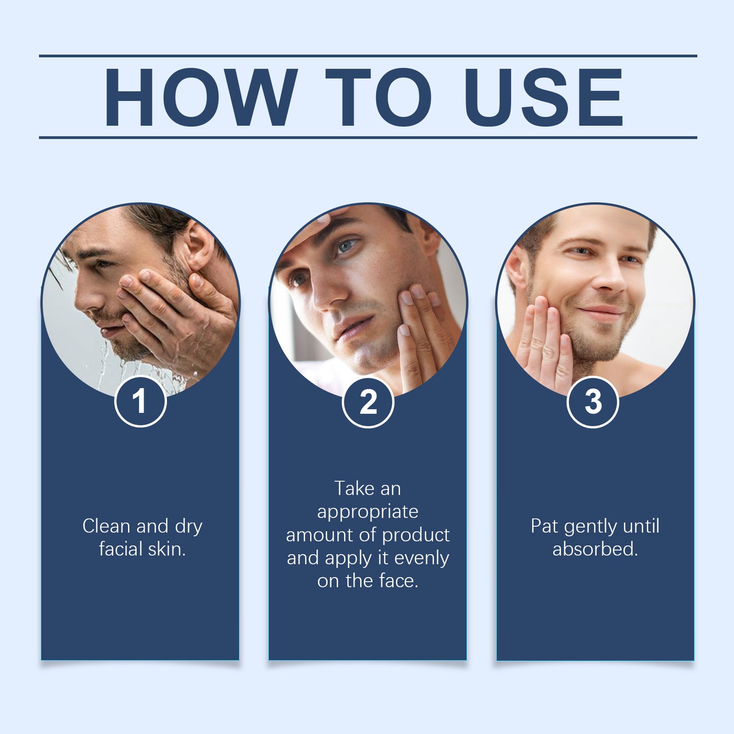 Men's Firming Facial Toner - 100ml Anti-Aging Moisturizing Skin Care
