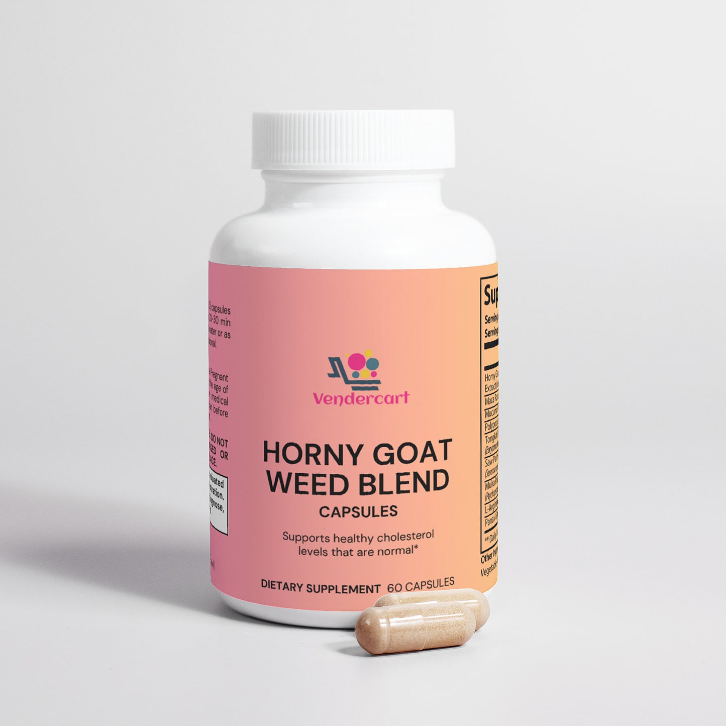 Horny Goat Weed Herbal Supplement - Libido, Energy & Stamina Support