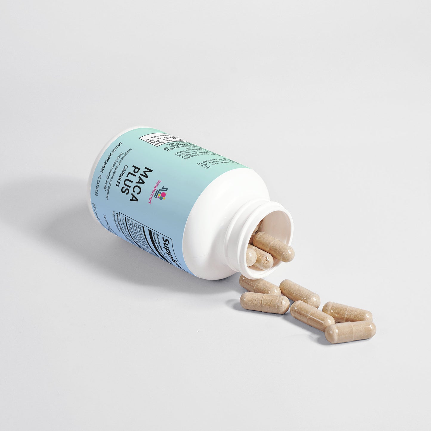 Organic Triple Maca Root Supplement - 1500mg Energy & Hormone Balance Formula