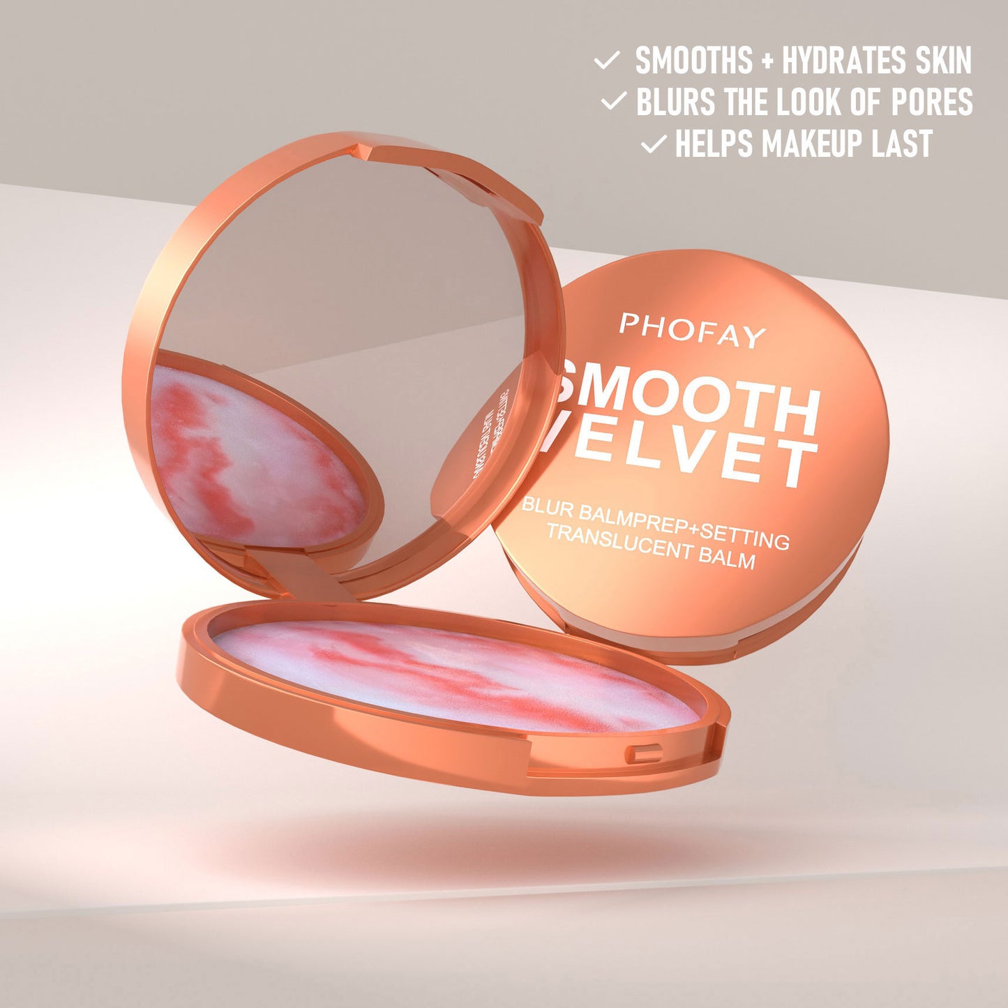 Waterproof Oil Control Setting Cream - Velvety Face Makeup Base