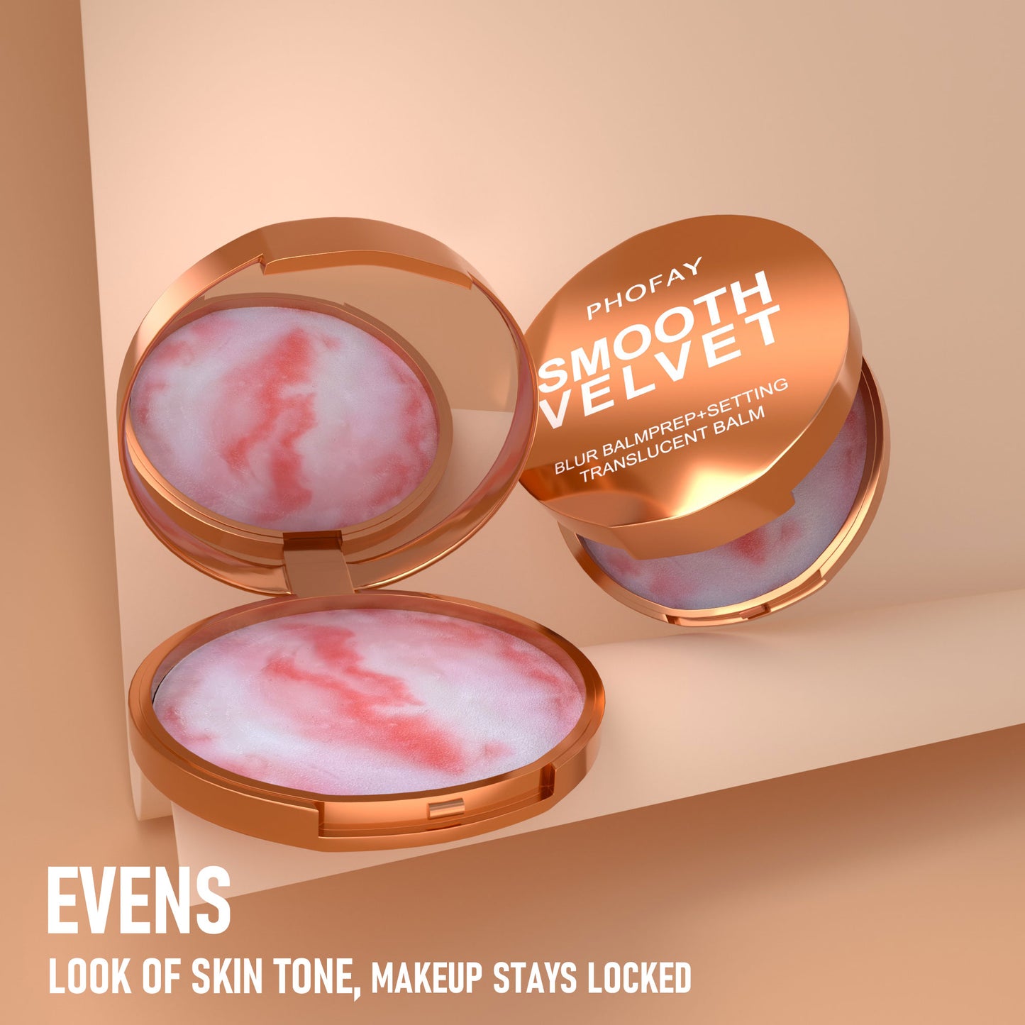 Waterproof Oil Control Setting Cream - Velvety Face Makeup Base