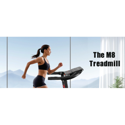 Folding Treadmill for Home - 2.5HP, Bluetooth Speaker, 300lbs Capacity