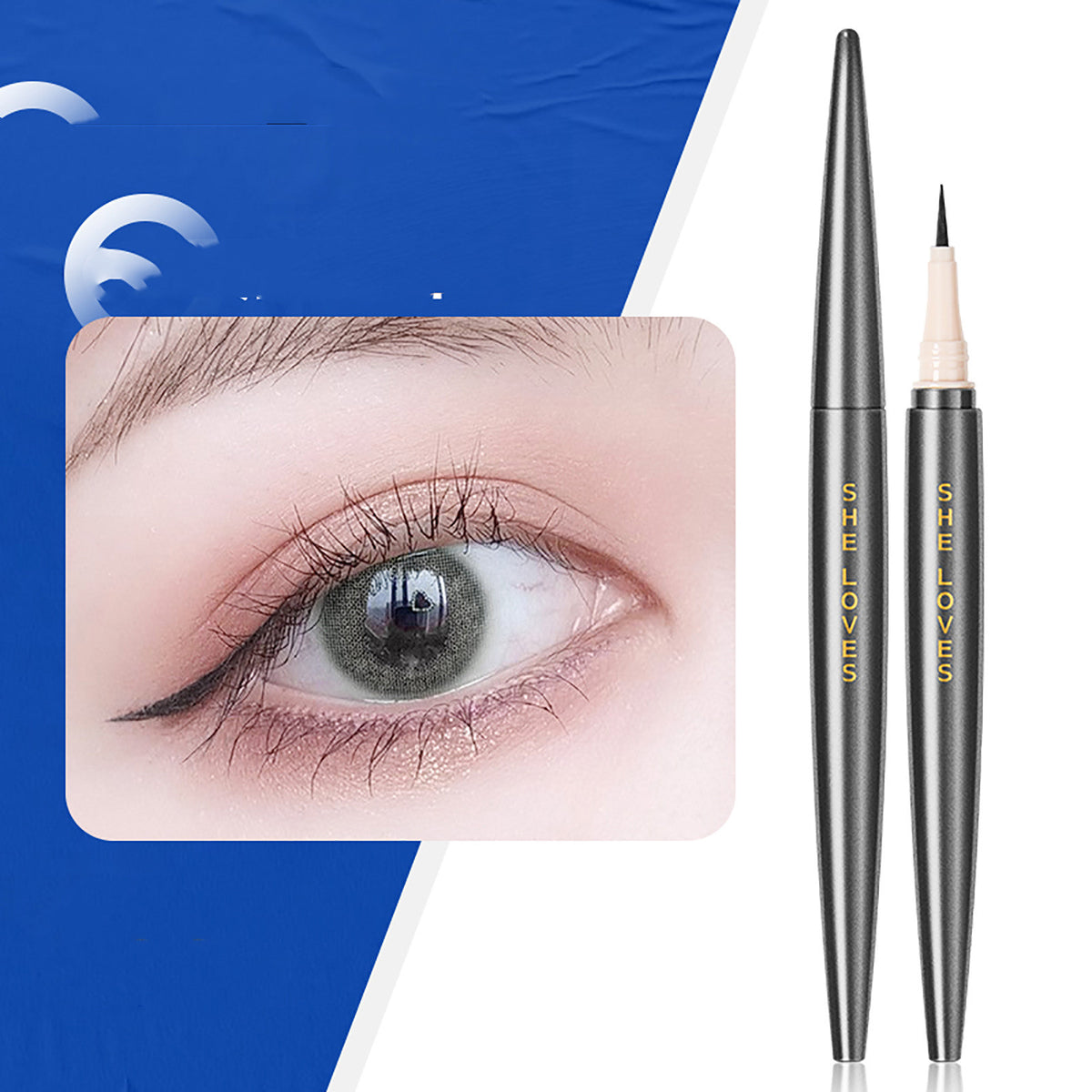 Liquid Eyeliner Pencil - Extra Fine Tip for Precise Eye Makeup - Multiple Styles