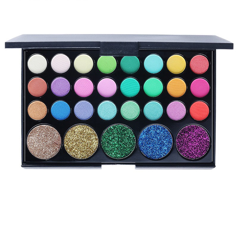 29-Color Eyeshadow Palette - Highly Pigmented Matte & Shimmer Makeup Set