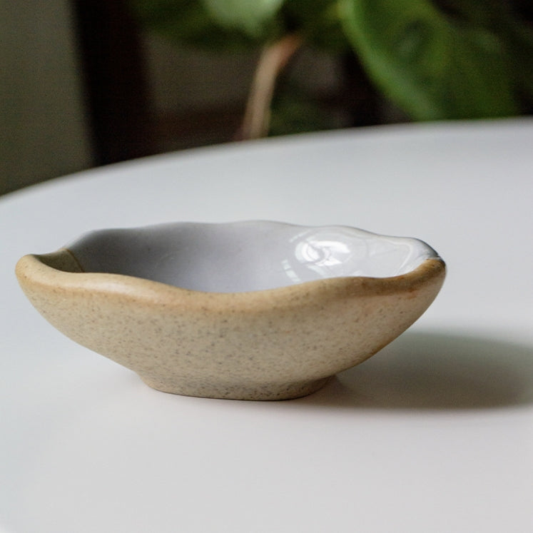 Nordic Irregular Clay Sauce Dish - Porcelain Retro Kitchen Decor