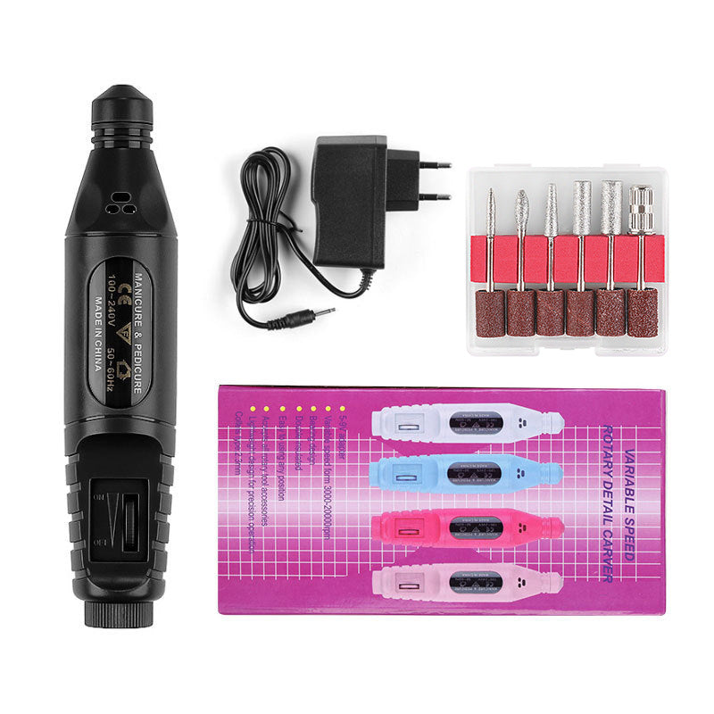 Portable USB Nail Polisher Machine - 20000 Speed